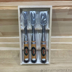 ХИТ! Комплект Стамески японские HSS (S1) 3 шт (15, 24, 30 мм) в боксе S1 Miki Tool М00012227