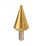 Новинка! Сверло ступенчатое по металлу ZALTAR HSS TiN, D 9-36 мм, S=12, прямая канавка, трёхплоскостной хвостовик ZA-05349