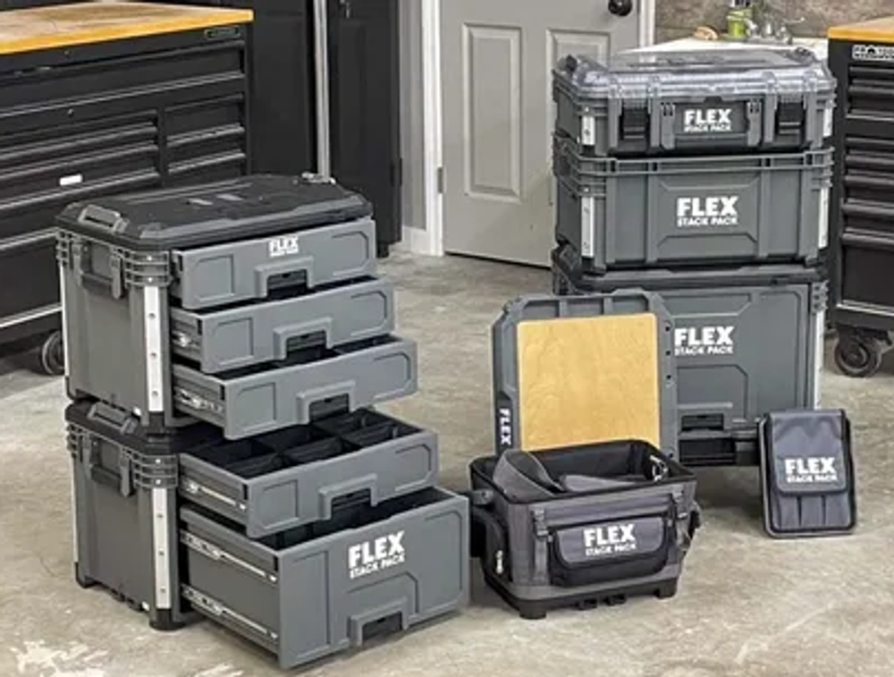 Новинка! Большой кейс - органайзер глубокий STACK PACK TKL DO с прозрачной крышкой FLEX 533242