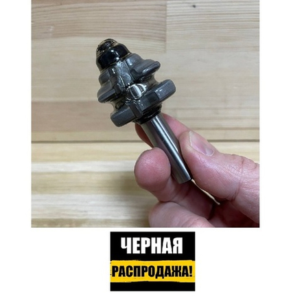 ЧЕРНАЯ РАСПРОДАЖА! Фреза концевая для мебельных фасадов D41 B22 хвостовик 12 подшипник WPW RG20002
