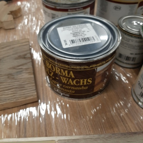 АКЦИЯ ОСЕНЬ -20 ХИТ! Воск пчелиный Holzwachs Bee s 500 мл черный цвет для внутренних работ Borma 60 0120NE