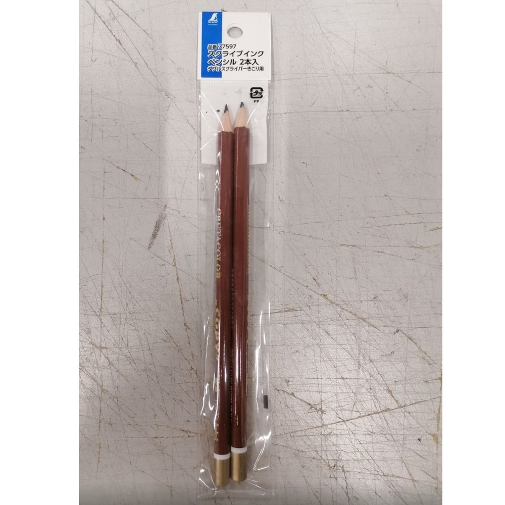 Карандаши чернильные химические 2 шт для плотницкой черты Shinwa Indelible Ink Pencil 77597 М00007791