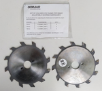 Подрезная усиленная регулируемая пила составная сэндвич DIMAR 120 x 20 x 2.8 - 3.6 x 24 95600303