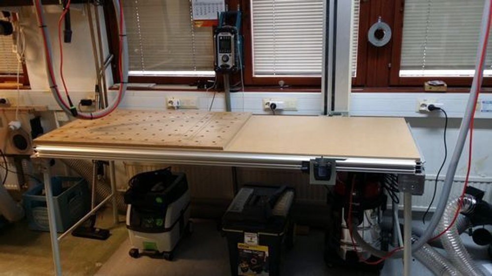 Многофункциональный стол для мастерской - идея стола Festool MFT 3