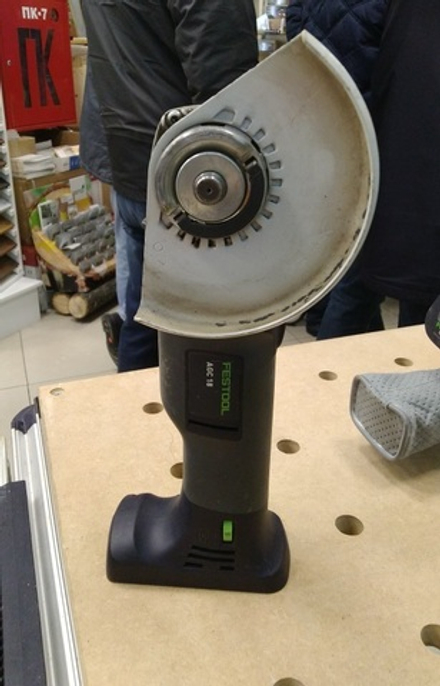 Аккумуляторная углошлифовальная машинка (болгарка) в систейнере SYS3 M 187 FESTOOL AGC 18-125 Li EB-Basic 576825