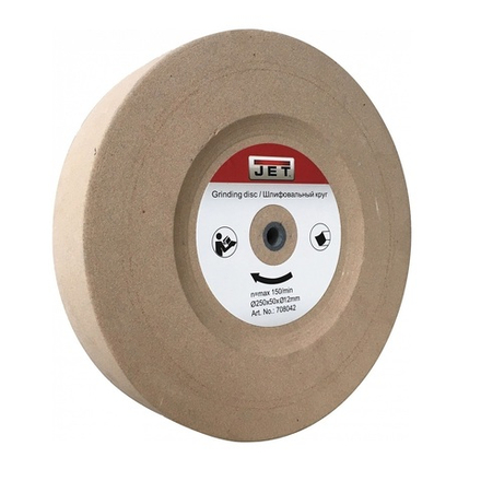 Абразивный шлифовальный круг для станка JSSG-10, диаметр 250 мм, ширина рабочей поверхности (высота) 50 мм JET 708042