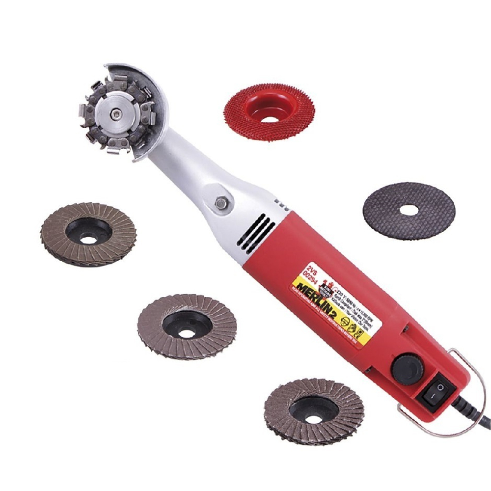 ХИТ! Гриндер для резьбы по дереву Merlin 2 Universal Carving Set Variable Speed Di 715348/KAT 10040EU М00011999