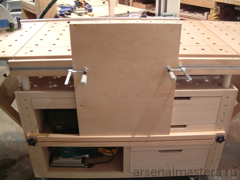Многофункциональный стол для мастерской - идея стола Festool MFT 3