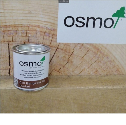 Новинка! Масло для террас Osmo 016 для бангкирай темное 0,22 л Terrassen-Ole для наружных работ Osmo-016-0,22 111500064_2