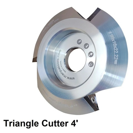 Новинка! Диск фрезерный шлифовальный / дисковая фреза Triangle Cutter 4 дюйм посадка 22.2 мм D 99 мм Manpa М00019723