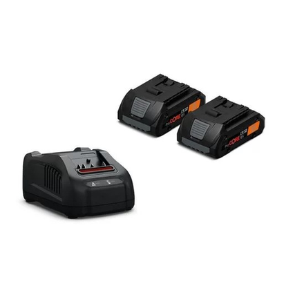 Новинка! Базовый комплект аккумуляторов FEIN PROCORE 18V 4 А-ч AS, Быстрозарядное устройство GAL 1880 CV, 2 Аккумулятора PROCORE 18V 4 А-ч AS, BOSCH 1600A016GF 92604228010