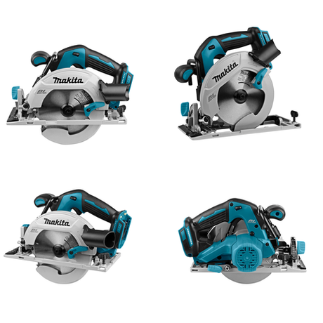 Новинка! Аккумуляторная дисковая пила Makita LXT 18В диск 165 /20 мм, угол резки регулируется одним рычагом от 0 до 45°, для распиливания древесины с глубиной до 57 мм DHS680Z