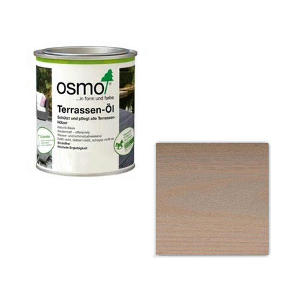Новинка! Масло для террас и садовой мебели OSMO Terrassen-Öle 022 Серо - бежевый 0,22 л для наружных работ 022001
