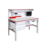 Новинка! Планка для лотков ПЛ Крепиться на задние стойки стола и регулируется по высоте 2000 х 100 Gresson ПЛ-2000