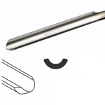 Новинка! Резец токарный Robert Sorby HSS Continental Style Spindle Gouge 19 мм Полукруглый М00009007