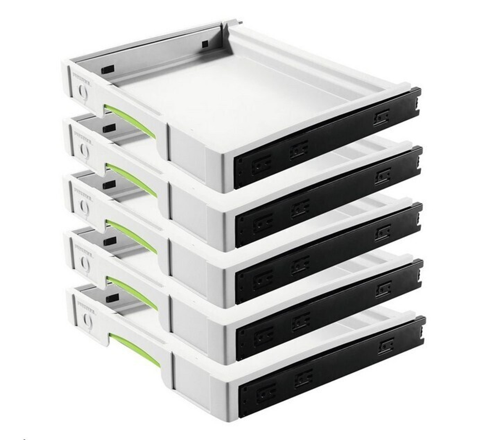 ХИТ! Комплект выдвижных полок 5 шт FESTOOL SYS-AZ-Set 500767
