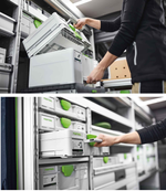 Новинка! Систейнер Festool SYS3 M 187 396 х 296 х 187 мм, без секций. Хранение, перевозка электроинструмента, оснастки и расходных материалов 204842