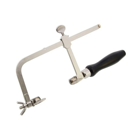 Лобзик ручной Niqua 120 мм раздвижной с винтом для подтягивания пилки Pegas М00006297