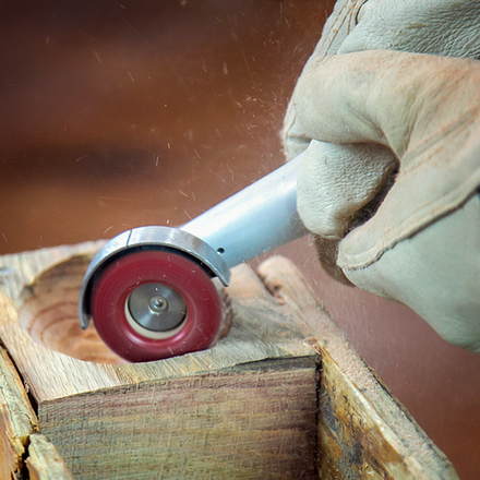 Диск шлифовальный Merlin 2 D 50 мм полукгруглый красный Coarse 10009 М00012281