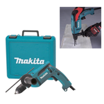 Новинка! Дрель ударная сетевая Makita HP 1641 FK 0,68 кВт 220 В, Двухрежимная, D сверления бетон 16 мм, дерево 30 мм, металл 13 мм HP1641FK