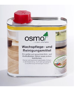 Специальное средство Osmo 3087 Белое прозрачное 0,5 л для очистки и обновления деревянных полов, покрытых маслом и воском Wachspflege- und Reinigungsmittel для внутренних работ 13900067