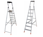 Новинка! Свободностоящая стремянка 2К заглушки 7 ступеней MONTO SAFETY Krause 128973