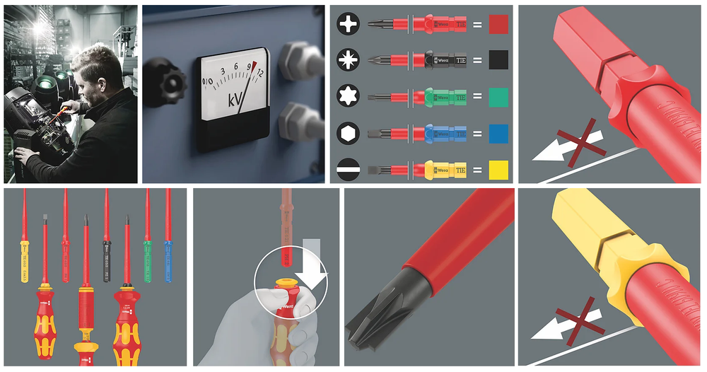 АКЦИЯ WERA! Набор бит с битодержателем 17 предметов WERA Kraftform Kompakt VDE 17 Universal 1 Tool Finder WE-006611