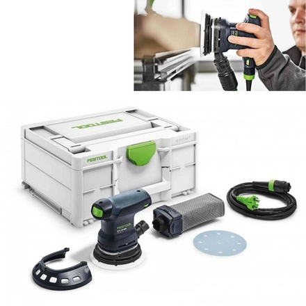 Новинка! Эксцентриковая шлифмашина 400 Вт ETS 125 REQ-Plus в систейнере SYS3 M 187 FESTOOL 576069