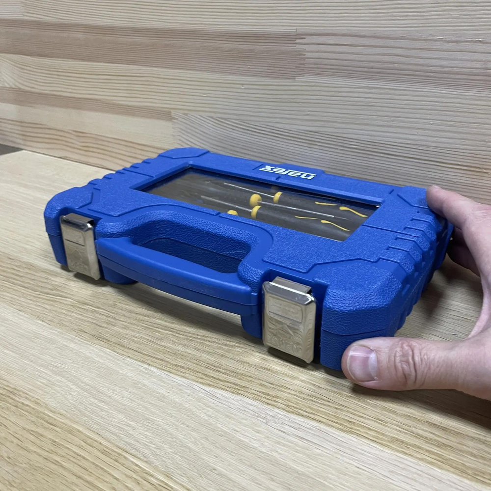 Новинка! Набор микро отверток 6 шт. Narex Micro Line Profi РН+ШЛИЦ в кейсе 862651
