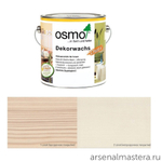 ХИТ! Цветное масло для древесины Osmo 3172 Шелк 2,5 л Dekorwachs Intensive Tone для внутренних работ Osmo-3172-2.5 10100420