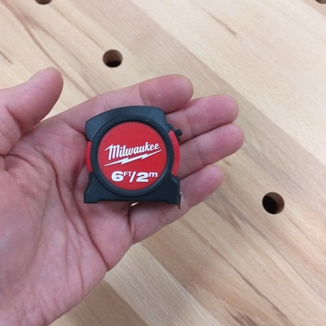 ХИТ! Рулетка 2 м без магнита (ширина полотна 13 мм) MILWAUKEE 48225502