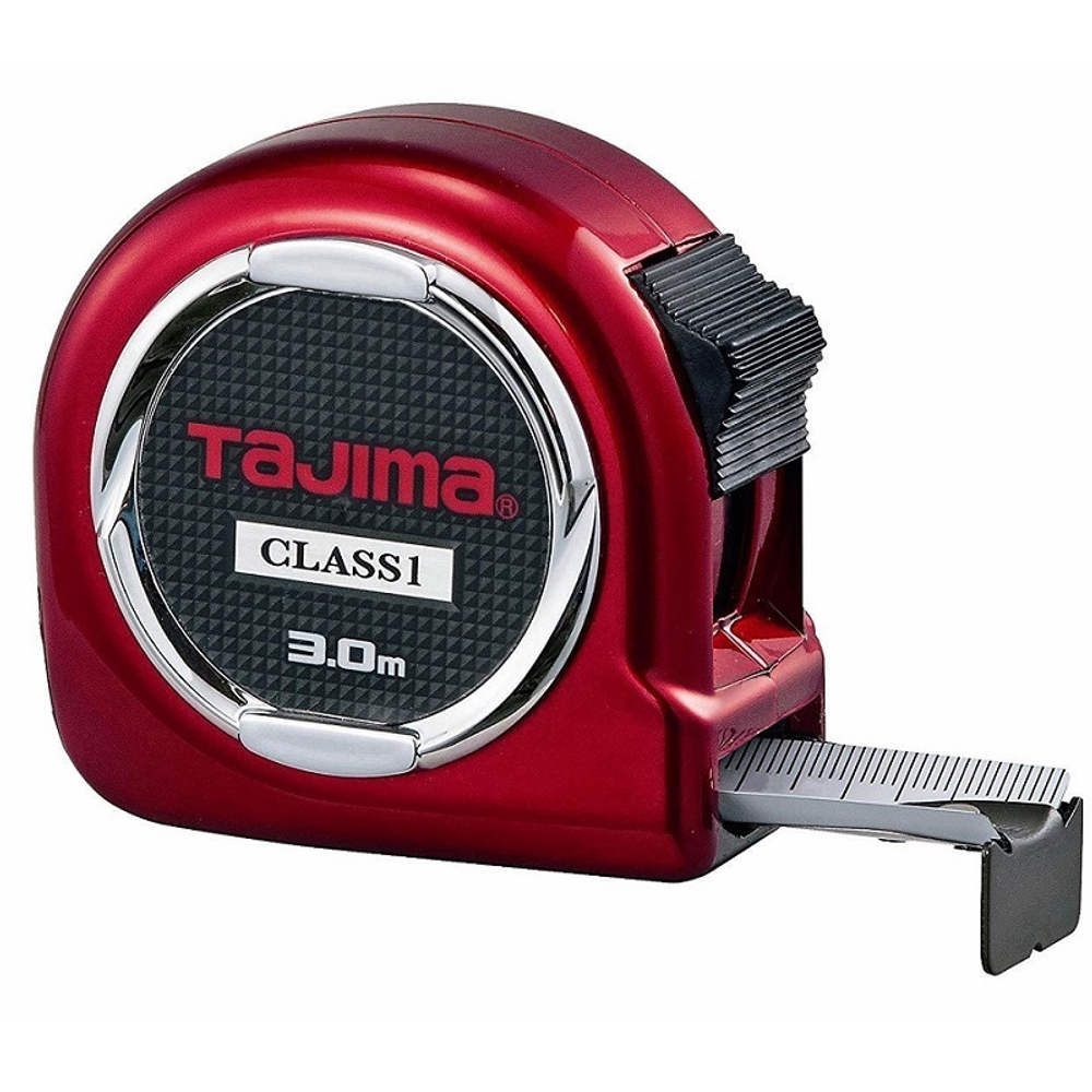 ХИТ! Рулетка японская TAJIMA HI LOCK CLASS 1 красная длина 3 м ширина 16 мм H1630MW