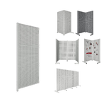 Новинка! Модуль перфорированный с I-стойкой системы МСР Gresson 805 х 30 х 1850 мм МПИ-1850И