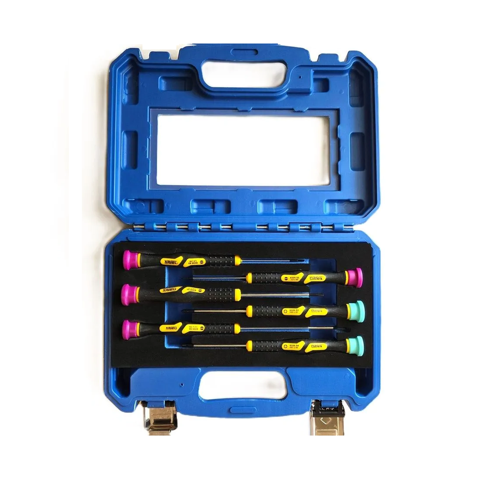 Новинка! Набор микро отверток 6 шт. Narex Micro Line Profi РН+ШЛИЦ в кейсе 862651