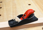 Новинка! Рубанок фартучный GOLDRATIO №102 Economy Low Angle Block Plane, длина 142 мм, ширина ножа 35 мм, колодка чугун, нож инструментальная сталь М00024152
