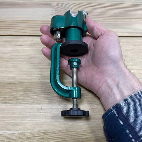 Новинка! Тиски шарнирно - поворотные KRAFTOOL Precision 75 мм, закрепление детали сложной формы под любым углом 32711-75