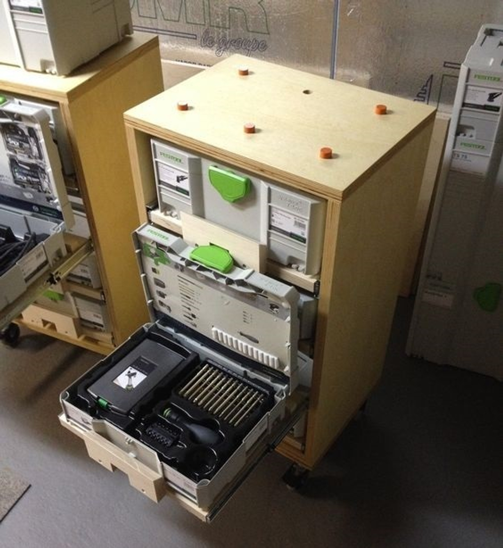 Многофункциональный стол для мастерской - идея стола Festool MFT 3