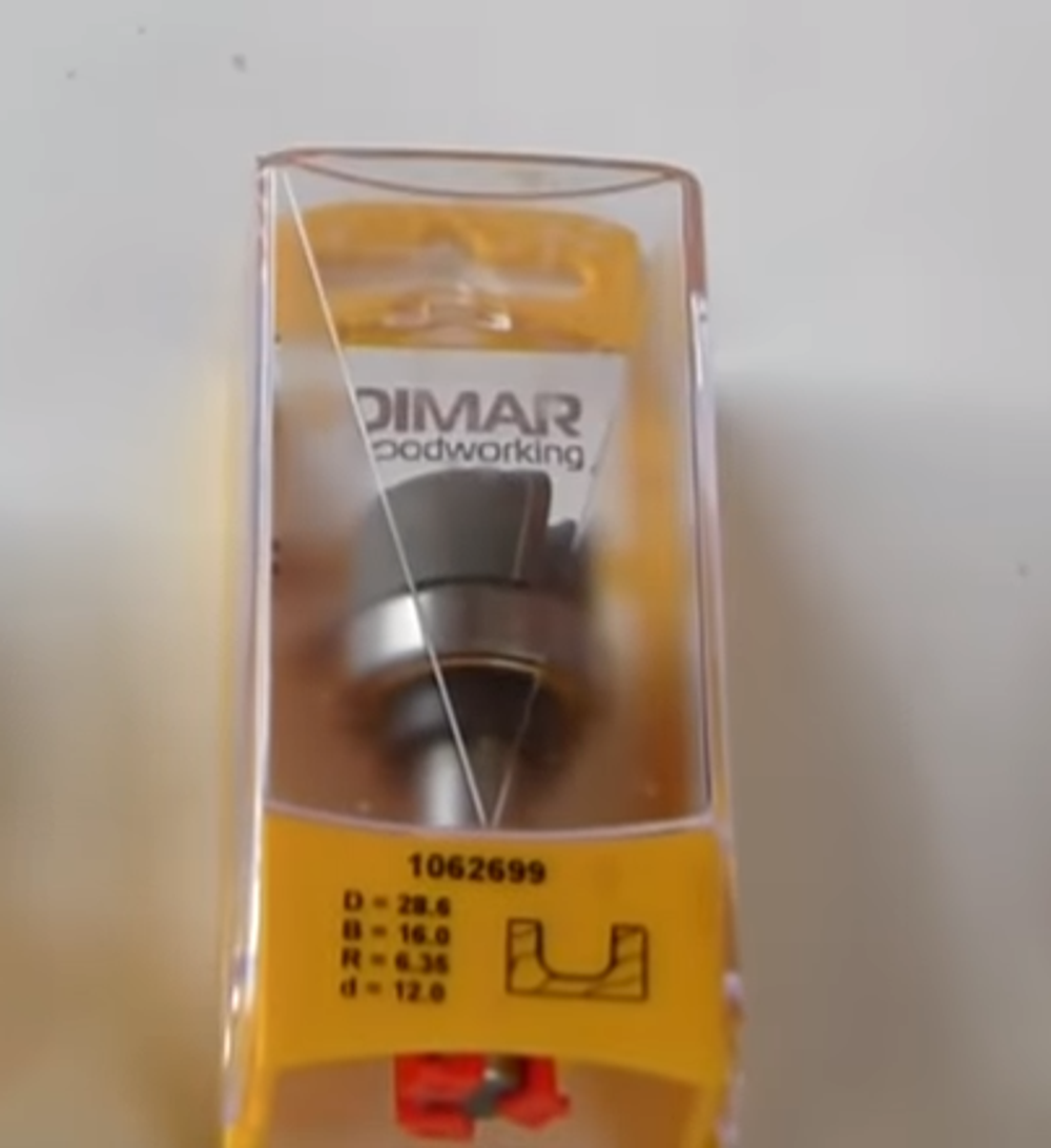 ХИТ! Фреза радиусная с плоским дном с подшипником DIMAR 19.1 x 16 x 67 x 12 R 6.5 1062639