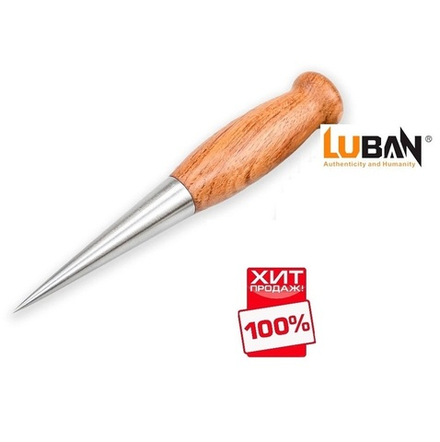 ХИТ! Шило HSS деревянная рукоять 145 мм Luban М00021732