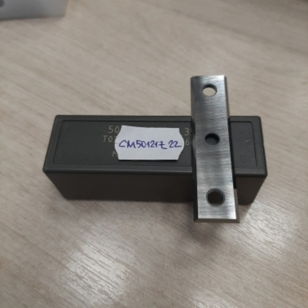 ХИТ! Нож твердосплавный 50 x 12 x 1,7 мм 3 крепёжных отверстия НС05 WPW CM501217 22