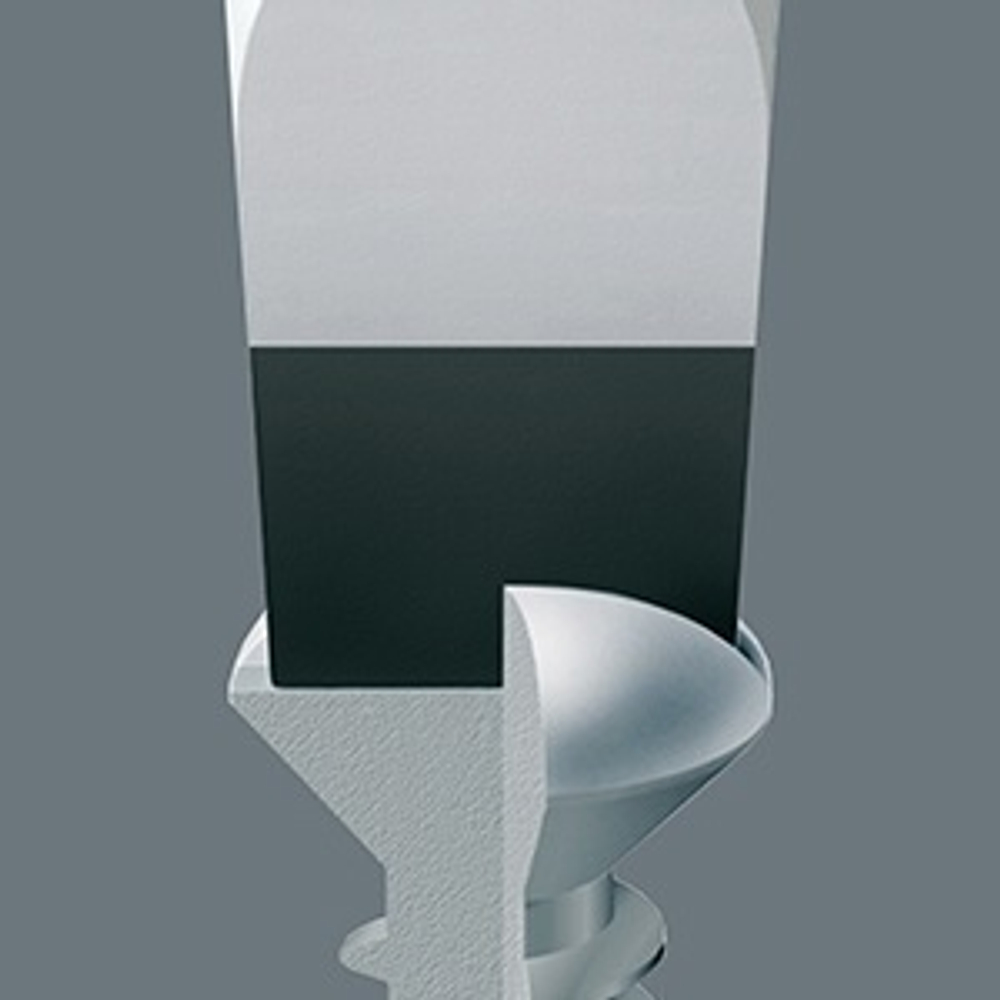Короткая отвертка шлицевая для карбюратора 336 1 x 5,5 x 25 мм WERA 110070