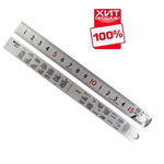 ХИТ! Линейка стальная матовая Shinwa PickUp 100 см (шкала - в см) 13140 М00010164