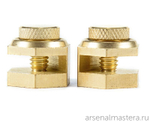 ХИТ! Упоры для угольника (линейки) Brass Stair Gauges М00008047 Swanson SG0020