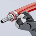 Клещи для хомутов 220 мм с одним / двумя ушками (в т.ч. Oetiker) 10 98 I220 SB KNIPEX KN-1098I220SB