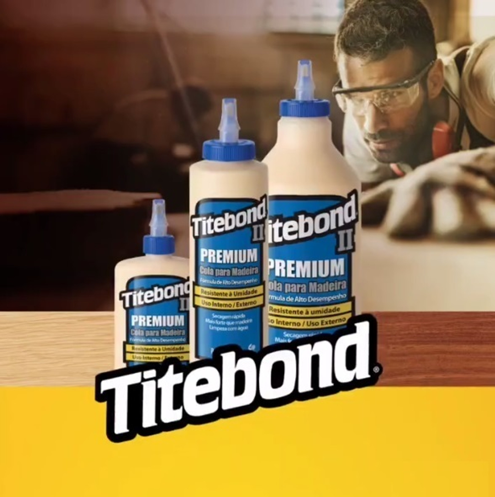 ХИТ! Клей столярный влагостойкий TITEBOND II Premium Wood Glue 5005 кремовый 946 мл TB5005