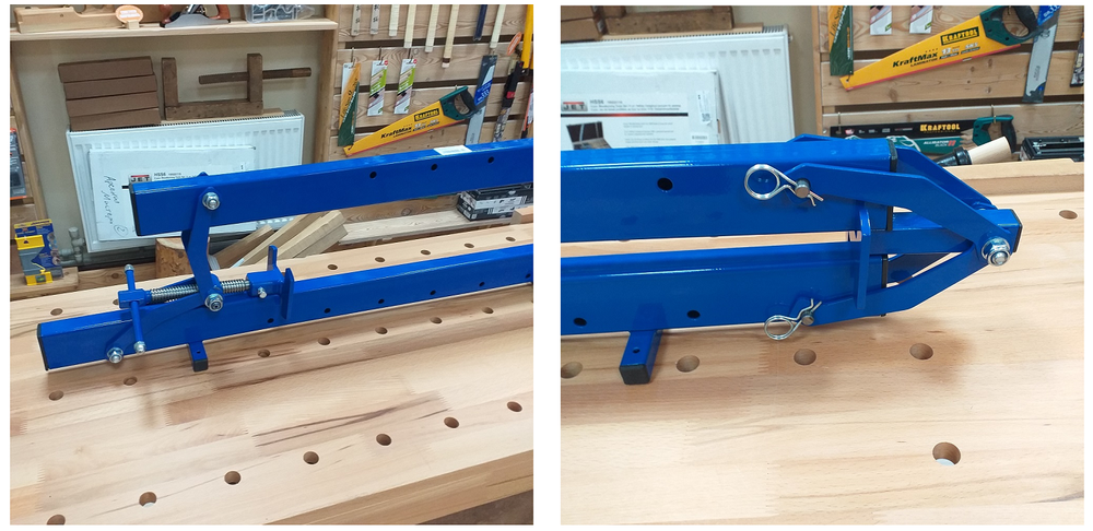 СУПЕР ХИТ! Струбцина Вайма модель 2 для склейки щита шириной до 1160 мм ПЕТРОГРАДЪ М00021617