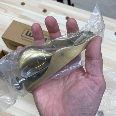 ЗИМОЙ ДЕШЕВЛЕ ХИТ! Рубанок N 102 торцовочный бронзовый 12 градусов / T10 Luban М00022425