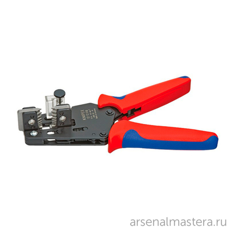 Прецизионные клещи 195 мм (Стриппер) со сменными фасонными ножами, 2.5 / 4 / 6 / 10 мм2, 12 12 10 KNIPEX KN-121210