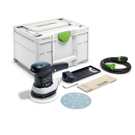 Эксцентриковая шлифовальная машинка FESTOOL ETS 150/3 EQ-Plus в систейнере SYS3 M 237 576072