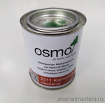 ХИТ! Непрозрачная краска для наружных работ Osmo 2311 красно-коричневая 0,125 л Landhausfarbe Osmo-2311-0.125 11400125